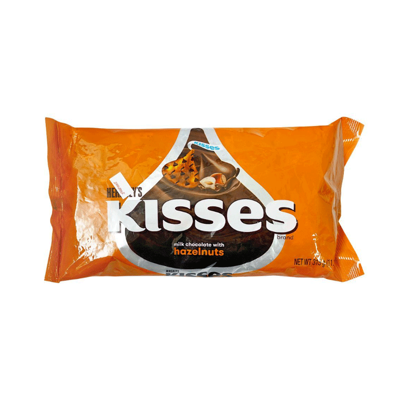 HERSHEYS KISSES HAZELNUTS CHOCOLATE 315GM