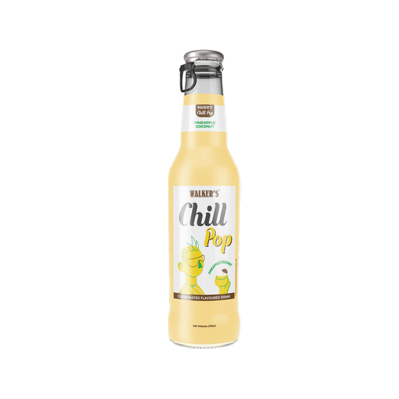 WALKER`S CHILL POP PINEAPPLE COCONUT DRINK 275ML