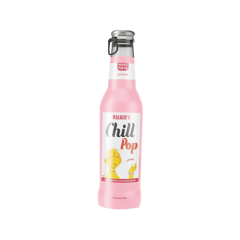 WALKER`S CHILL POP LYCHEE DRINK 275ML