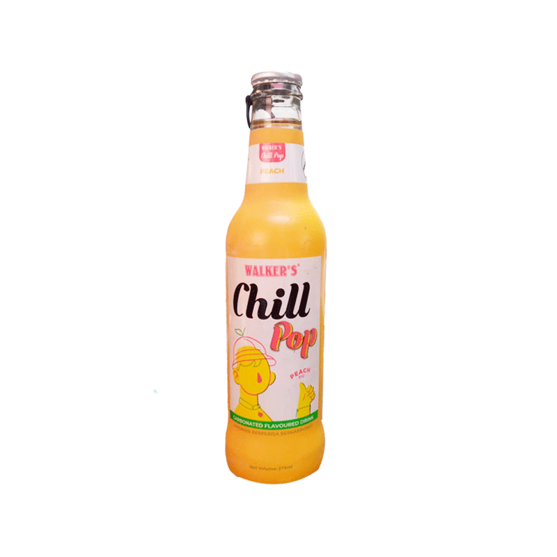 WALKER`S CHILL POP PEACH DRINK 275ML