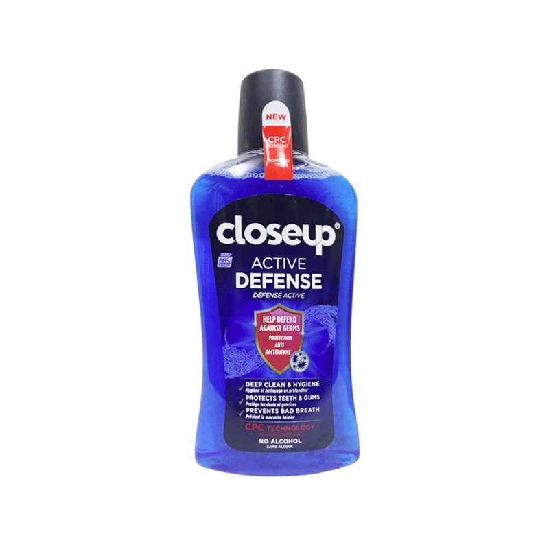 CLOSEUP MOUTHWASH DEFENSE ACTIVE 500ML