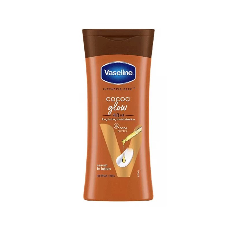 VASELINE LOTION COCOA GLOW 200ML POLAND