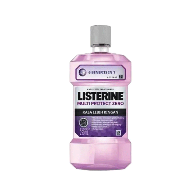 LISTERINE MOUTHWASH MULTI PROTECT ZERO 250ML