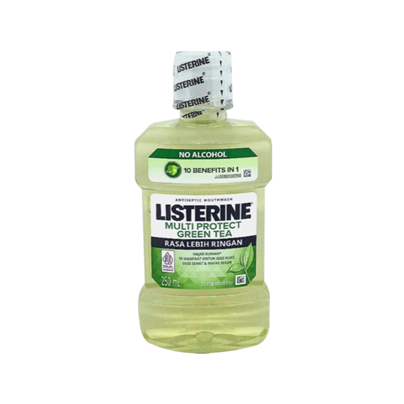 LISTERINE MOUTHWASH MULTI PROTECT GREEN TEA 250ML