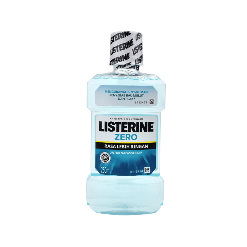 LISTERINE MOUTHWASH ZERO 250ML