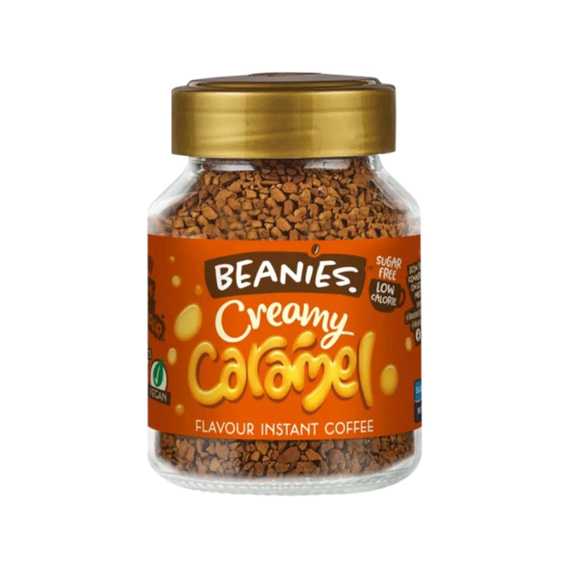 BEANIES CREAMY CARAMEL INSTANT COFFEE 50GM