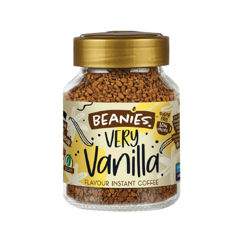 BEANIES VERY VANILLA INSTANT COFFEE 50GM