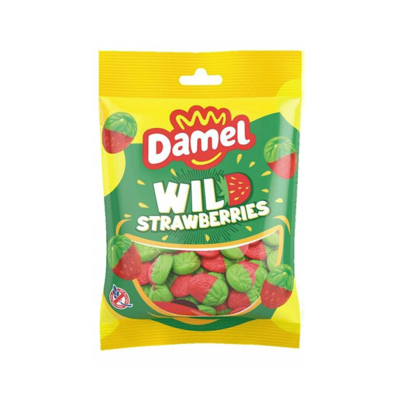 DAMEL WILD STRAWBERRIES JELLY 80GM