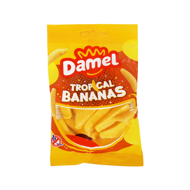 DAMEL TROPICAL BANANAS JELLY 80GM