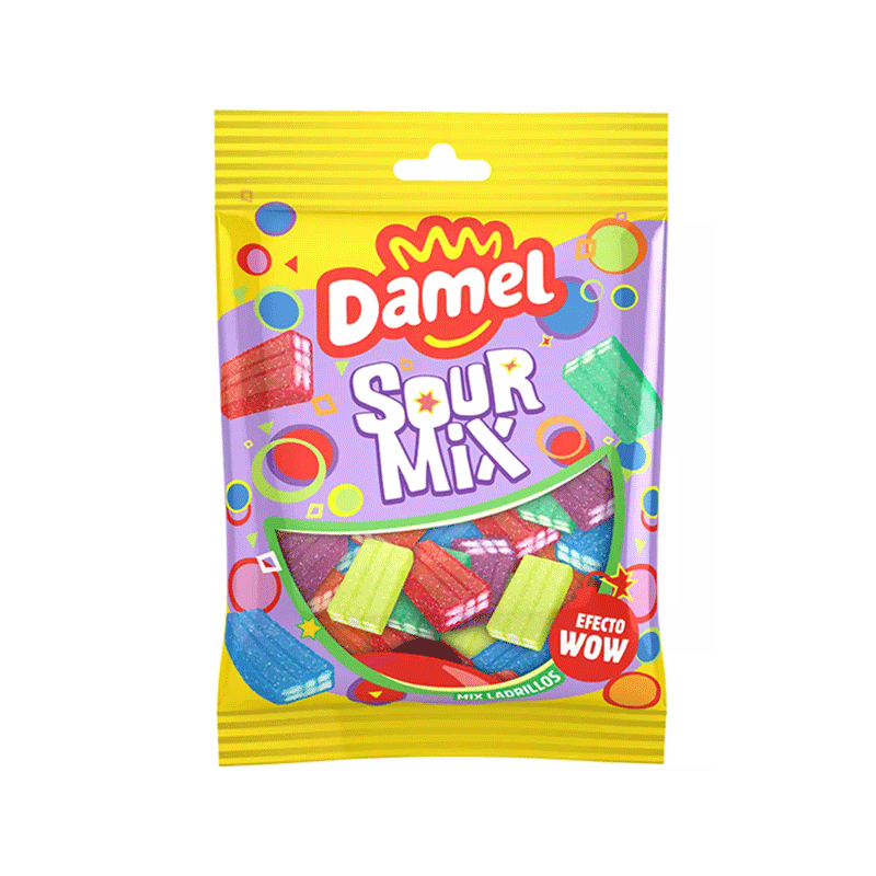 DAMEL SOUR MIX JELLY 80GM