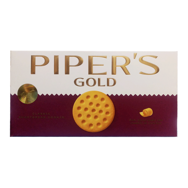 PIPERS GOLD SHORTBREAD COOKIE FP