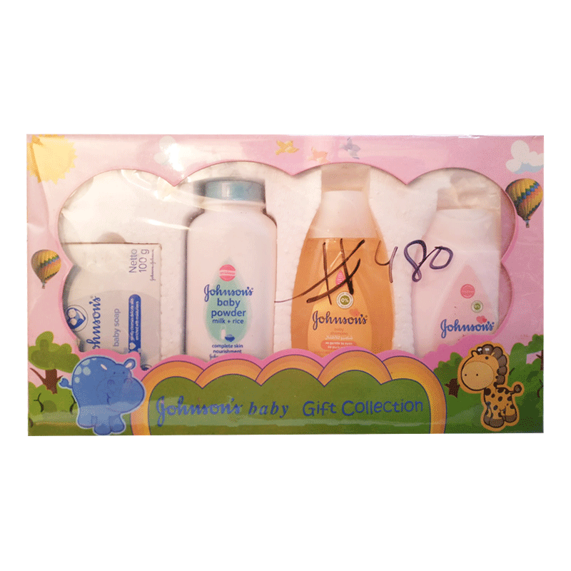 JOHNSONS BABY ESSENTIALS GIFT BOX 480