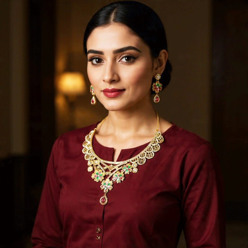S.J JEWELLRY SET 4720