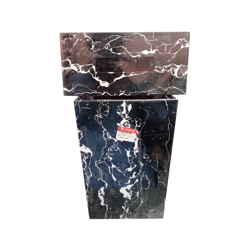 OW.C DUSTBIN & TISSUE BOX SET