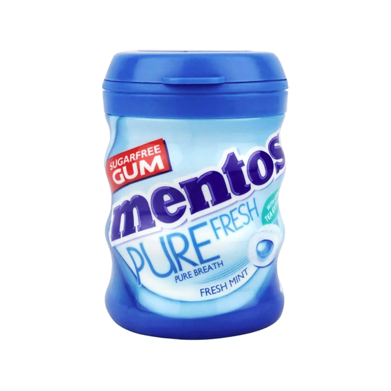 MENTOS GUM PURE FRESH MINT 61.25GM