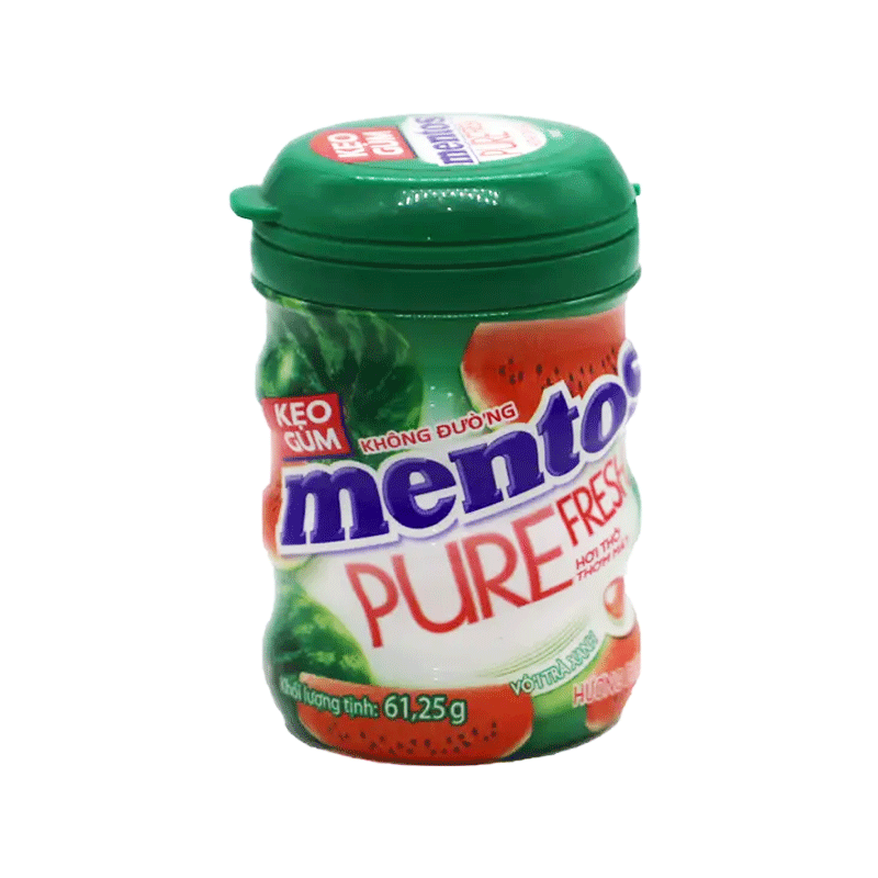 MENTOS GUM PURE FRESH WATERMELON 61.25GM