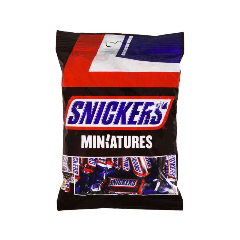 SNICKERS MINIATURES CHOCOLATE POUCH 150GM