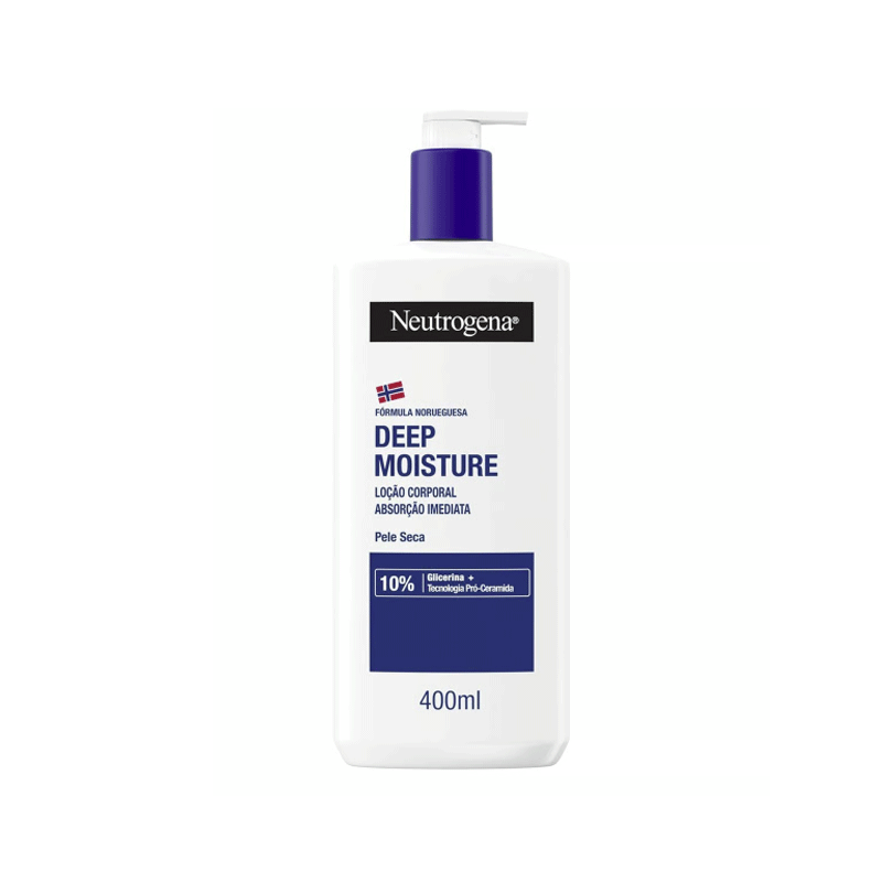 NEUTROGENA DEEP MOISTURE BODY LOTION 400ML DRY SKIN