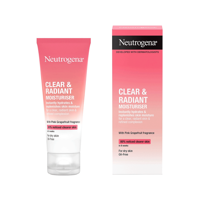 NEUTROGENA CLEAR & RADIANT MOISTURISER 50ML