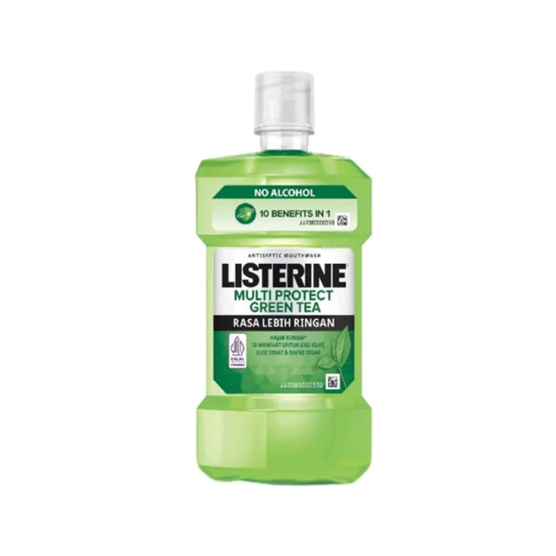 LISTRINE MOUTH WASH GREEN TEA 500ML