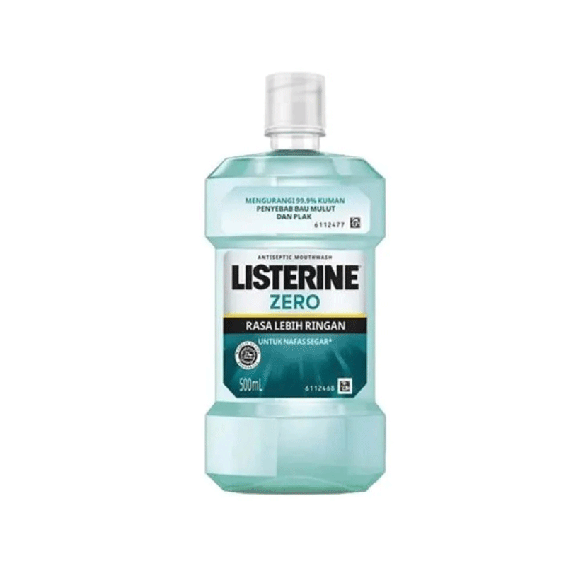 LISTERINE MOUTH WASH ZERO MILD MINT 500ML