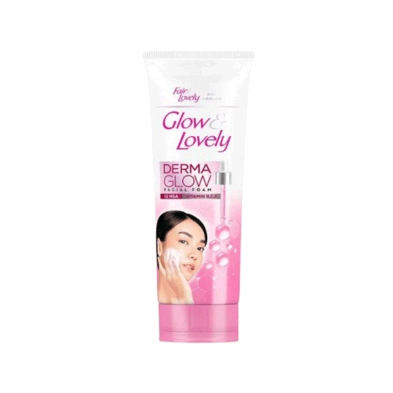 FAIR & LOVELY DERMA GLOW FACIAL FOAM 100GM