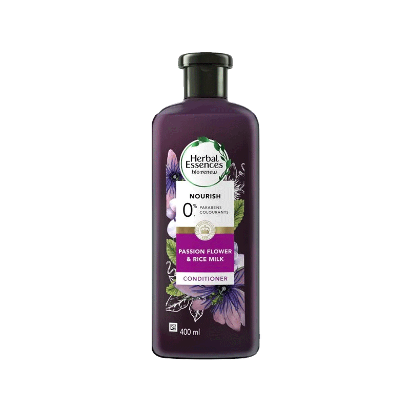 HERBAL ESSENSE PASSION FLOWER & RICE MILK CONDITIONER 400ML