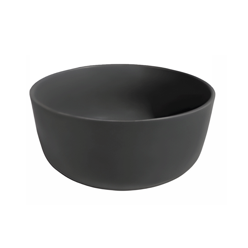 CERAMIC BOWL DARK GRAY