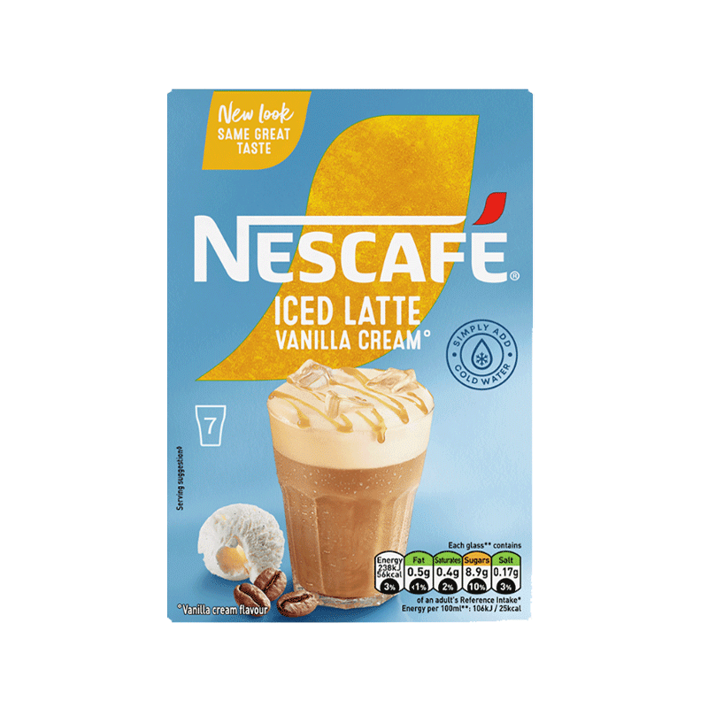 NESCAFE ICED LATTE VANILLA CREAM 15GM