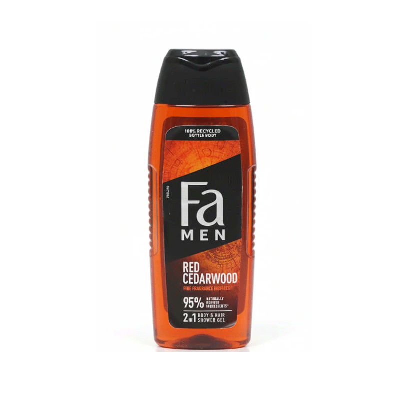 FA SHOWER GEL MEN RED CEDARWOOD 250ML