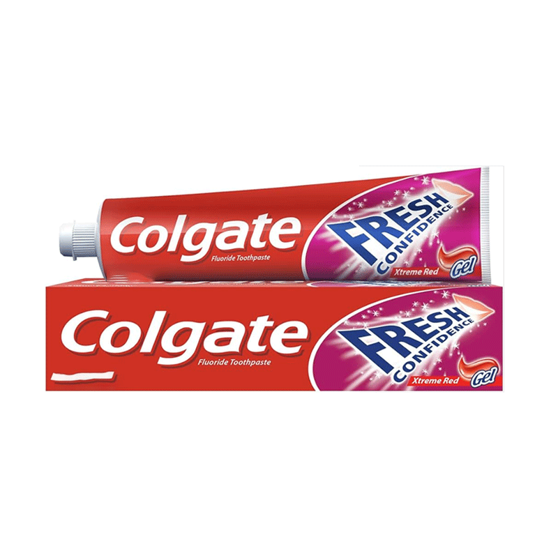 COLGATE FRESH CONFIDENCE XTREME RED TOOTH PASTE 75ML SAUDIA