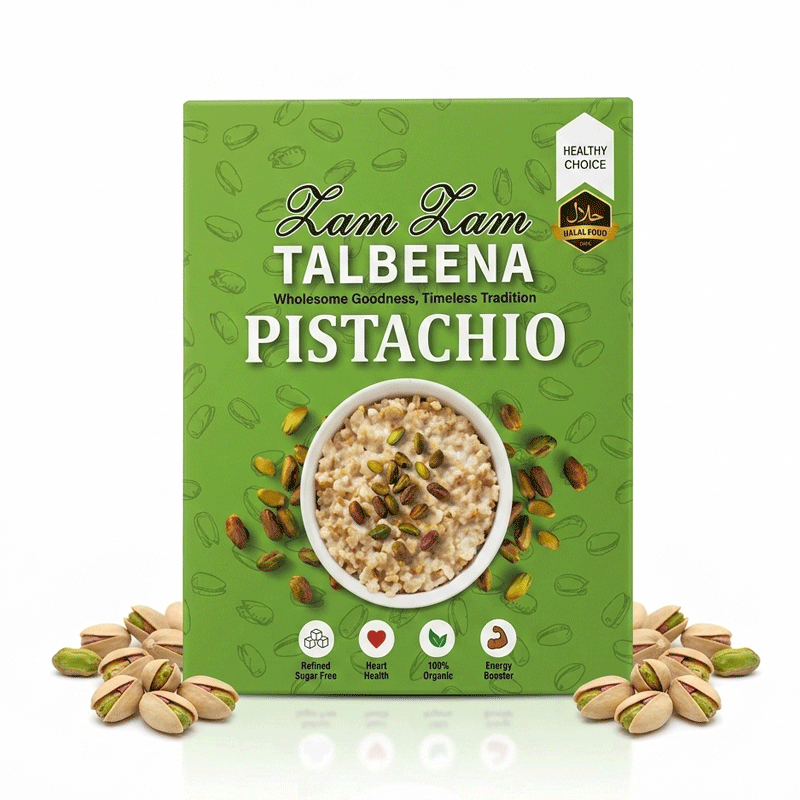 ZAM ZAM TALBEENA PISTACHIO 200GM