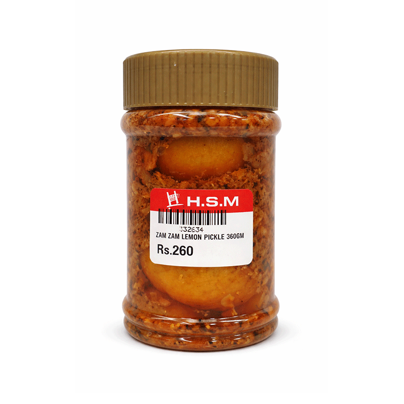 ZAM ZAM LEMON PICKLE 350GM