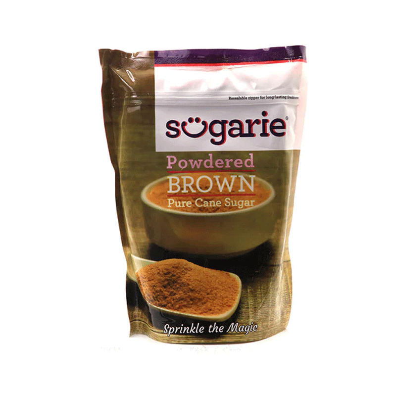 SUGARIE POWDER BROWN PURE CANE SUGAR 500GM