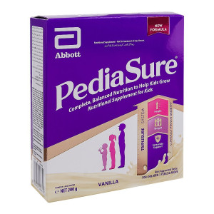 PEDIASURE COMPLETE MILK VANILA 200GM