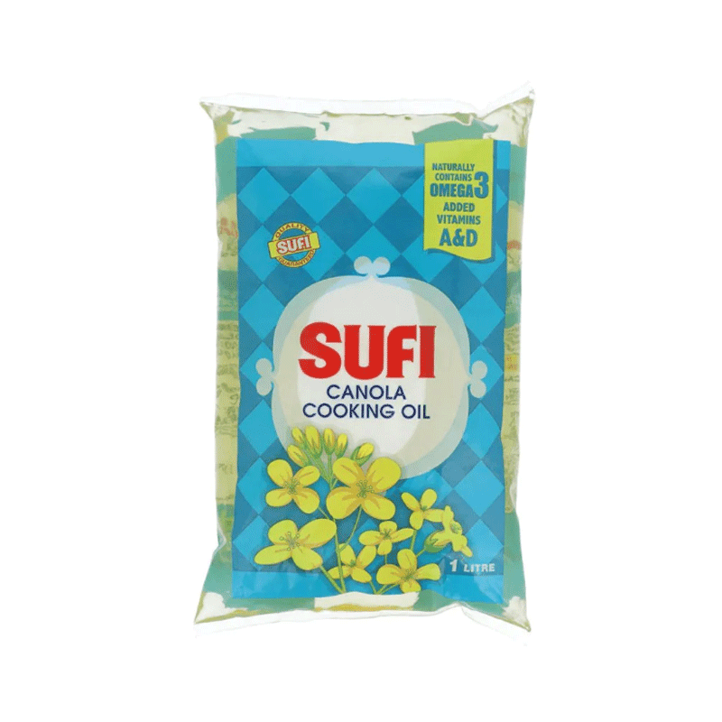 SUFI CANOLA 1LTR OIL POUCH