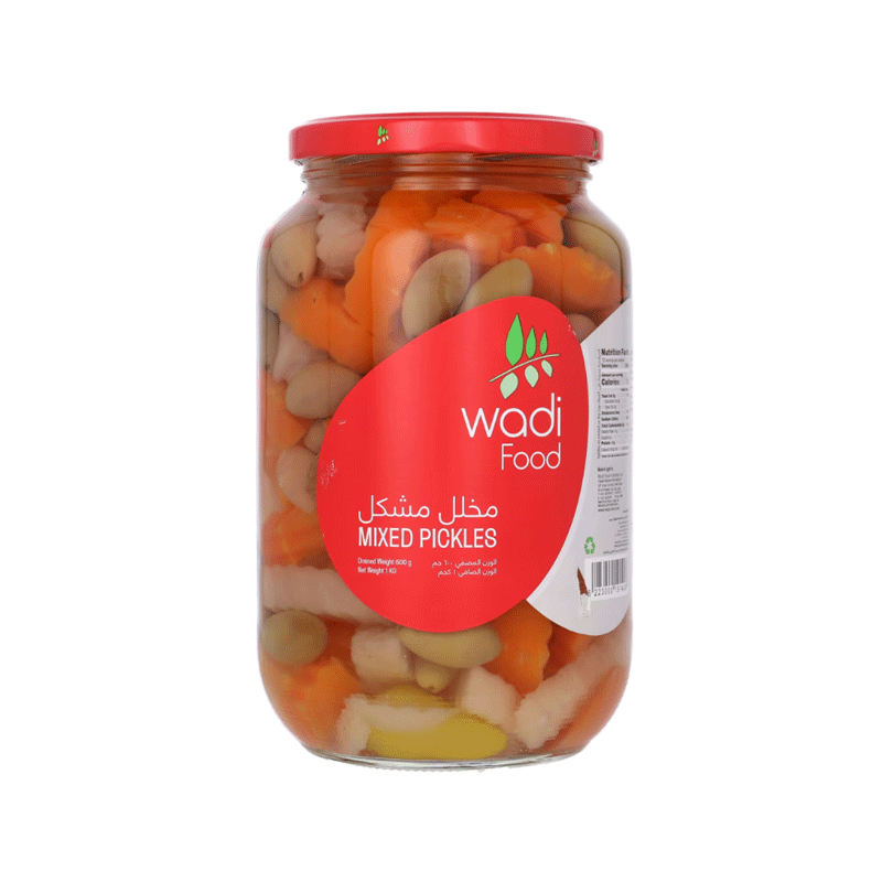 WADI FOOD MIXED PICKLES 1KG