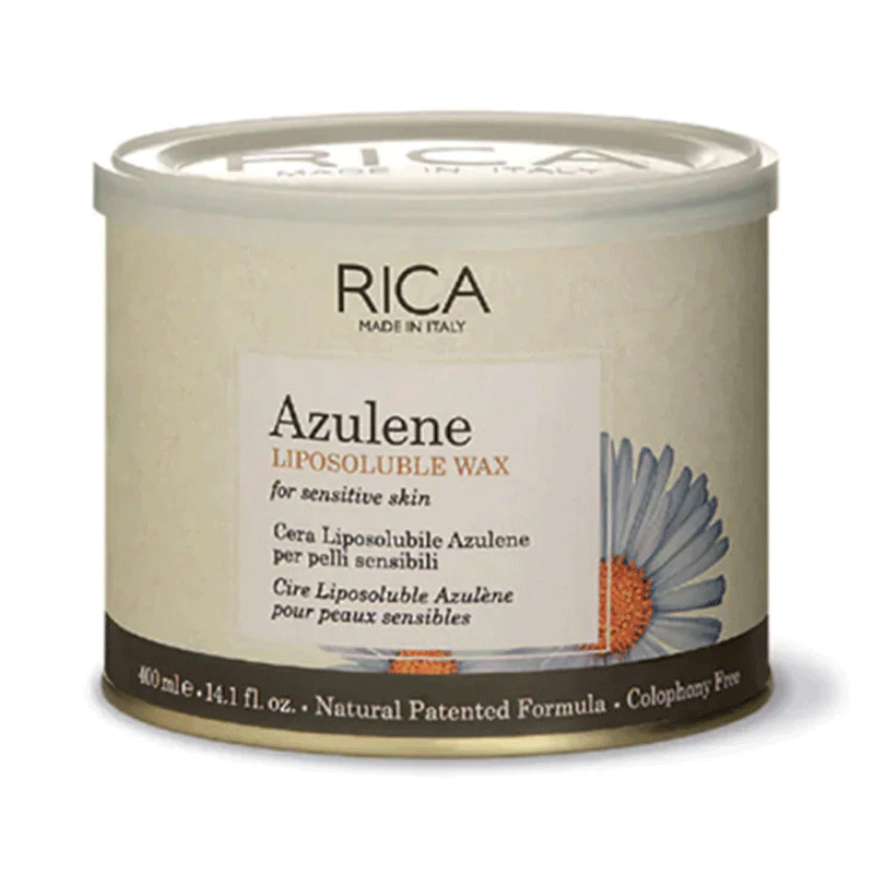RICA LIPOSOLUBLE WAX AZULENE 400ML