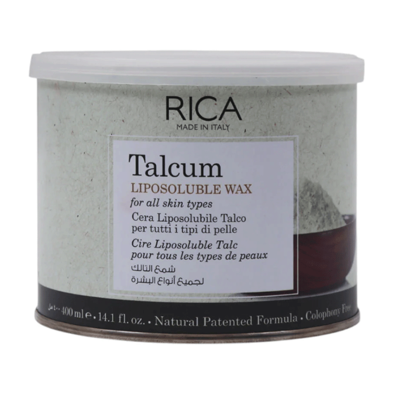 RICA LIPOSOLUBLE WAX TALCUM 400ML