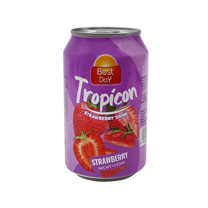 BEST DAY DRINK STRAWBERRY 330ML
