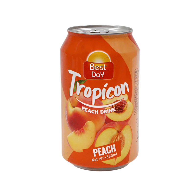 BEST DAY DRINK PEACH 330ML