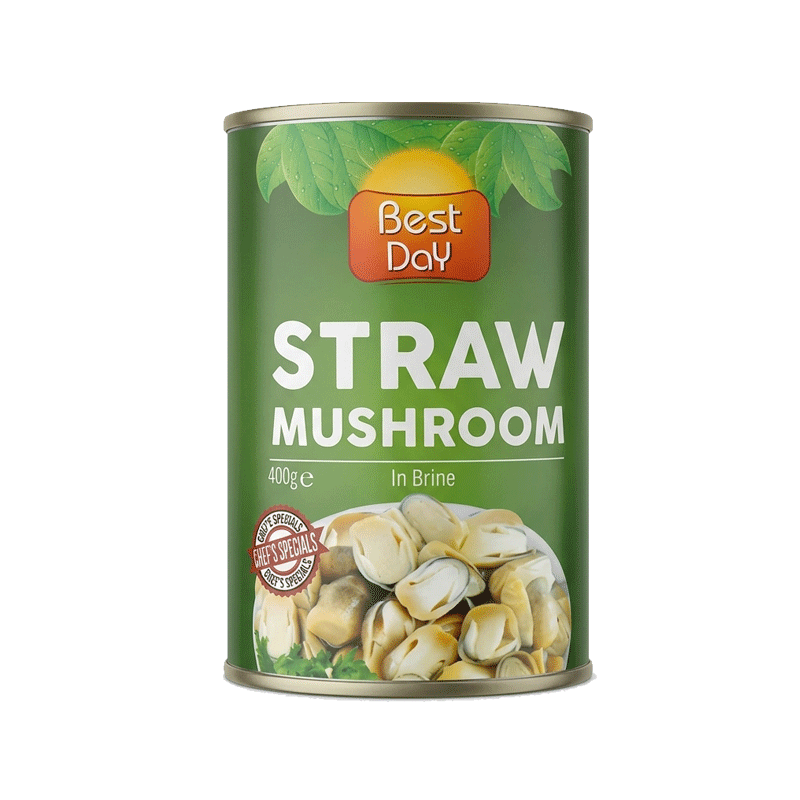BEST DAY STRAW MUSHROOM 380GM