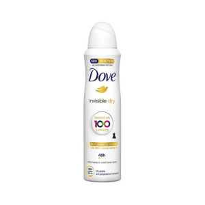 DOVE BODY SPRAY INVISIBLE DRY 150ML