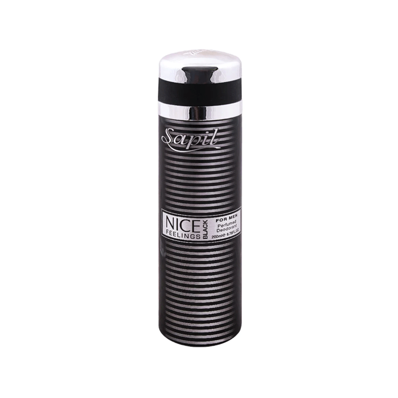 SAPIL B/SPRAY NICE FEELINGS BLACK 200ML
