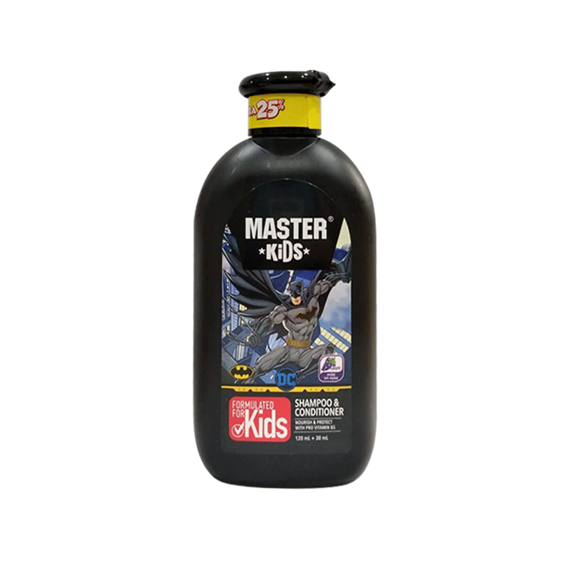 MASTER KIDS SHAMPOO & COND BATMAN 150ML