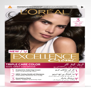 LOREAL EXCELLENCE HAIR COLOR NO:03