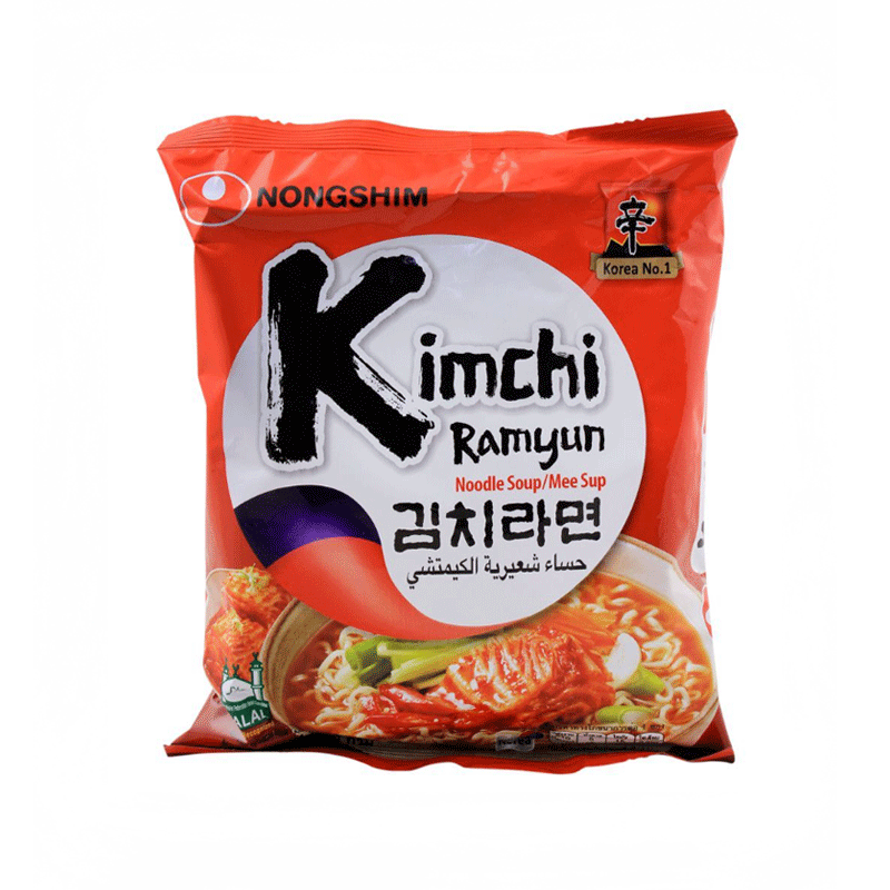 NONGSHIM NOODLES KIMCHI SPICY 120GM