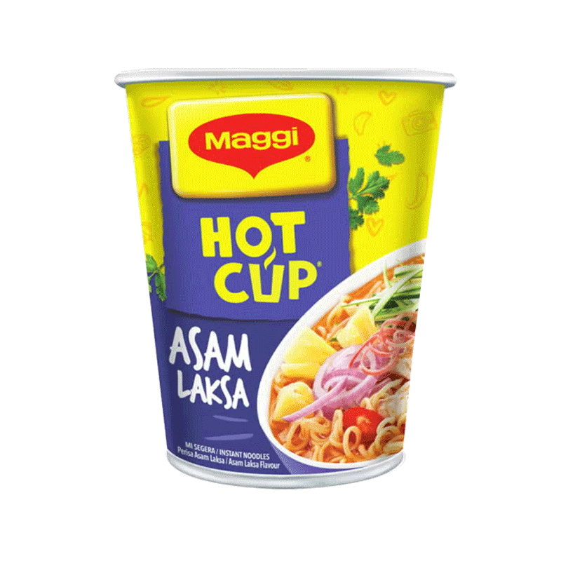 MAGGI INSTANT NOODLES HOT CUP ASAM LAKSA 59GM