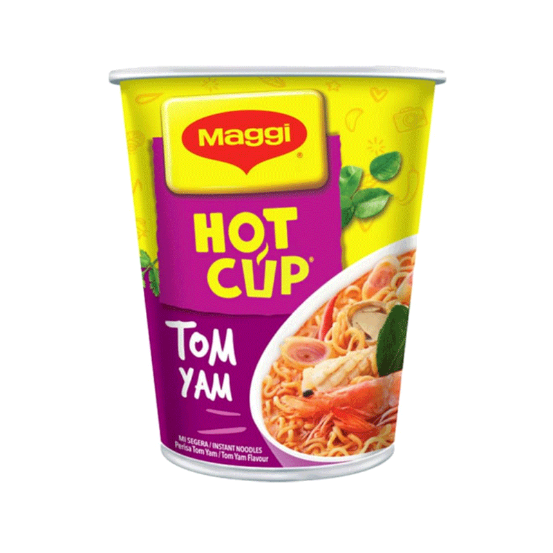 MAGGI INSTANT NOODLES HOT CUP TOM YAM 60GM