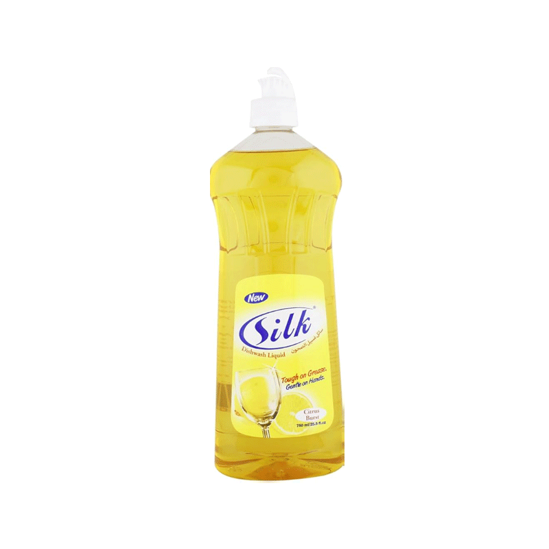 SILK DISHWASH LIQUID CITRUS BLAST 750ML